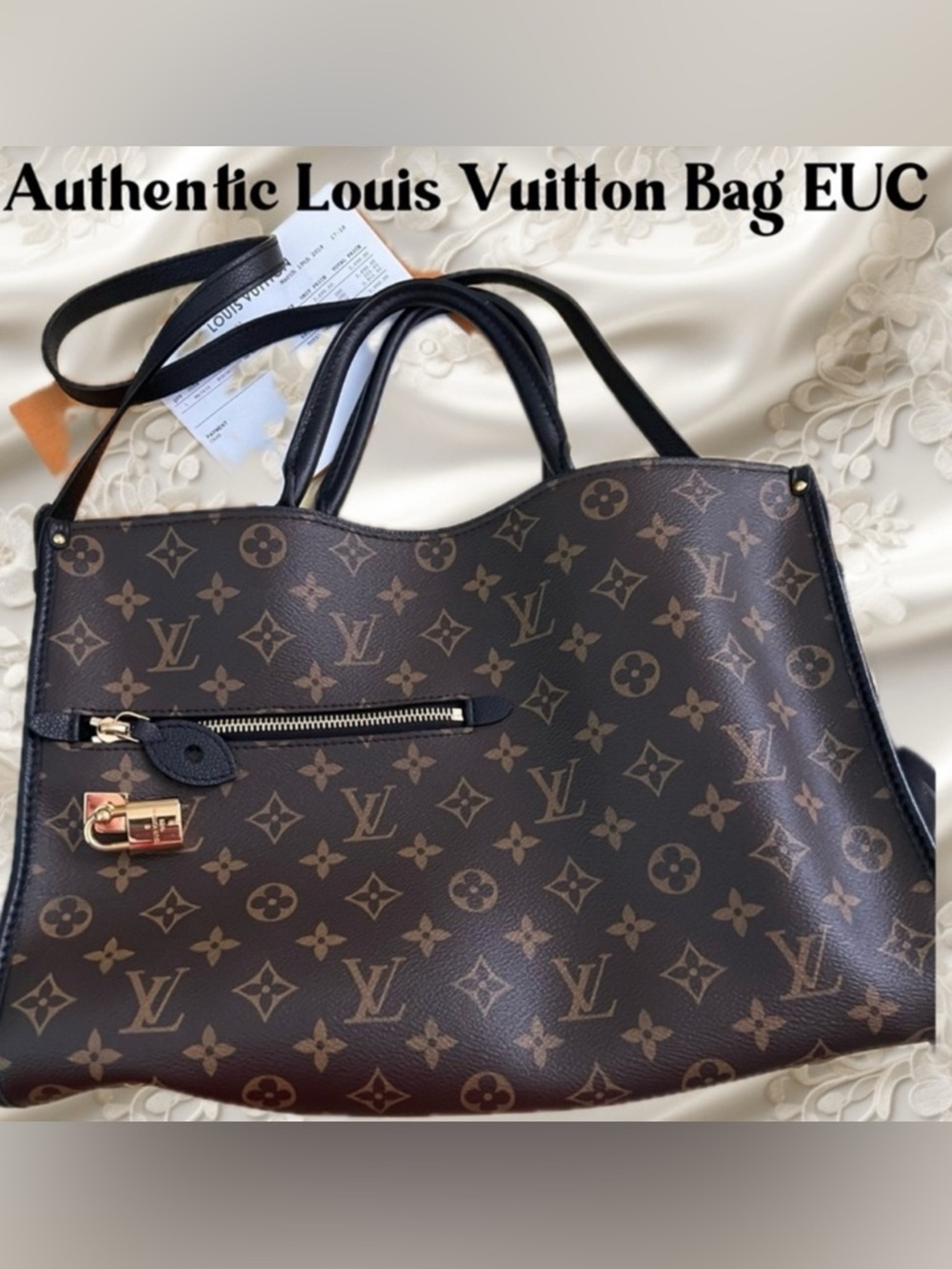 Louis Vuitton Popincourt MM Pristine Condition Authenticated EUC Price Firm